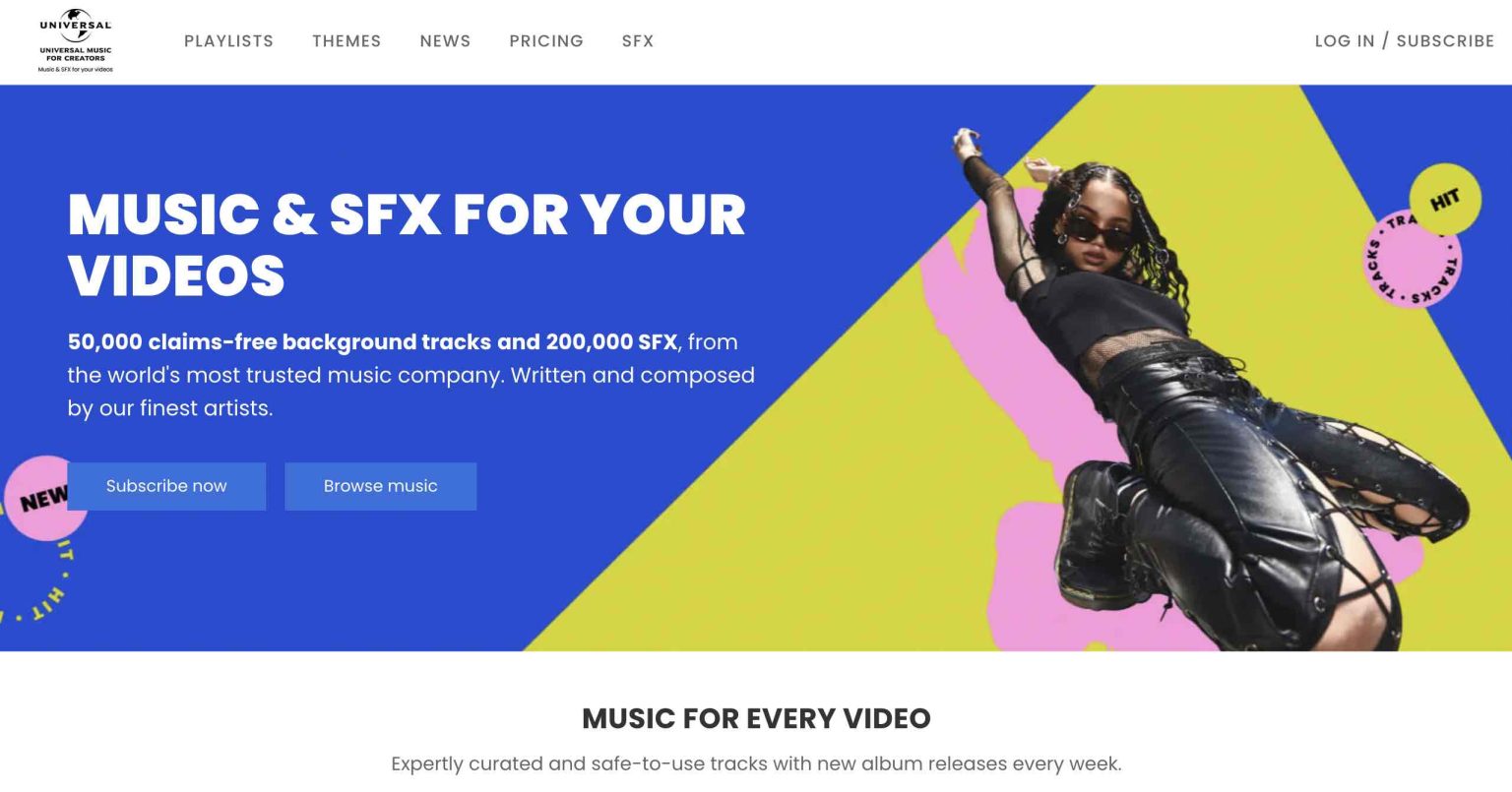 Universal Production Music launches subscription music licensing